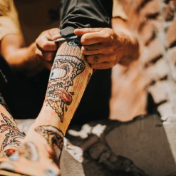 Merge4 Accessories Jimbo Pizza Party Crew Socks