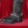 Ape Leather Shoe Accessories Cone Stud Boot Strap