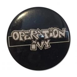 Band Merchandise Operation Ivy Logo Button Pin Pins