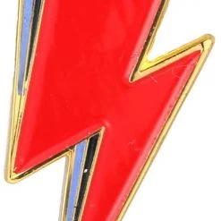Band Merchandise Patches Bowie Bolt Lapel Pin