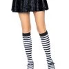 Leg Avenue Accessories Striped Knee High Socks