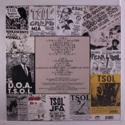 Vinyl Records Music TSOL- Code Blue LP