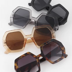 Other Gals Hexagon Sunglasses