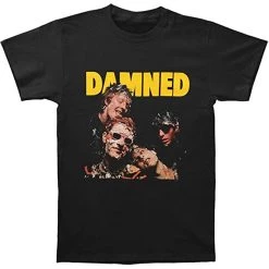 Band Merchandise Guys The Damned Album Art Shirt