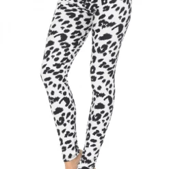 DeadRockers Snow Leopard Leggings Gals
