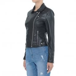 DeadRockers Brown Fitted Biker Jacket