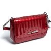 Lux De Ville Accessories Mini Gambler Tote Shiny Red