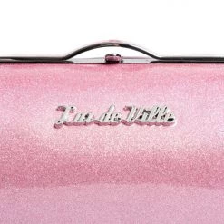 Lux De Ville Bashful Blush Pink Sparkle Cutie Pie Kiss Lock