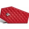 Lux De Ville Accessories Red Matte Coffin Clutch Wallet