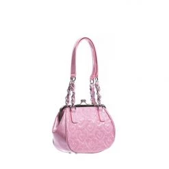 Lux De Ville Bashful Blush Sparkle Ahoy Mini Kiss Lock Accessories