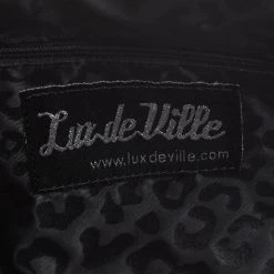 Lux De Ville Accessories Medium Stardust Tote Black With Pink Sparkle 9 Lux De Ville Accessories Medium Stardust Tote Black With Pink Sparkle