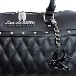 Lux De Ville Accessories Mini Sparrow Tote Black Matte 8 Lux De Ville Accessories Mini Sparrow Tote Black Matte