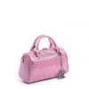 Lux De Ville Mini Sparrow Tote Bashful Pink Blush Sparkle 1 Lux De Ville Mini Sparrow Tote Bashful Pink Blush Sparkle