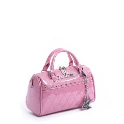 Lux De Ville Mini Sparrow Tote Bashful Pink Blush Sparkle