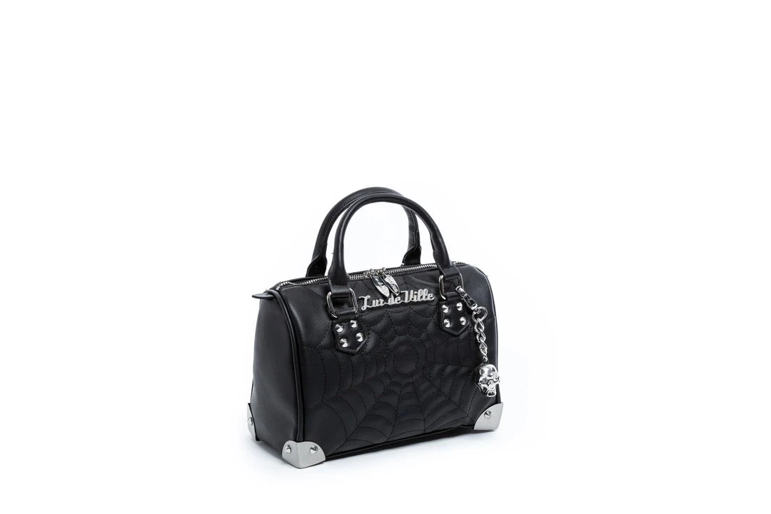 Lux De Ville Mini Maltese Tote Matte Black Accessories 3 Lux De Ville Mini Maltese Tote Matte Black Accessories