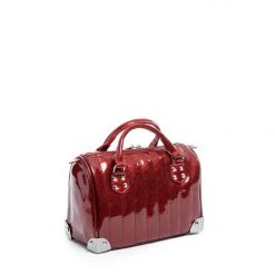Lux De Ville Mini Maltese Tote Red Rum Sparkle Accessories
