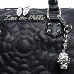 Lux De Ville Mini Maltese Tote Matte Black Accessories