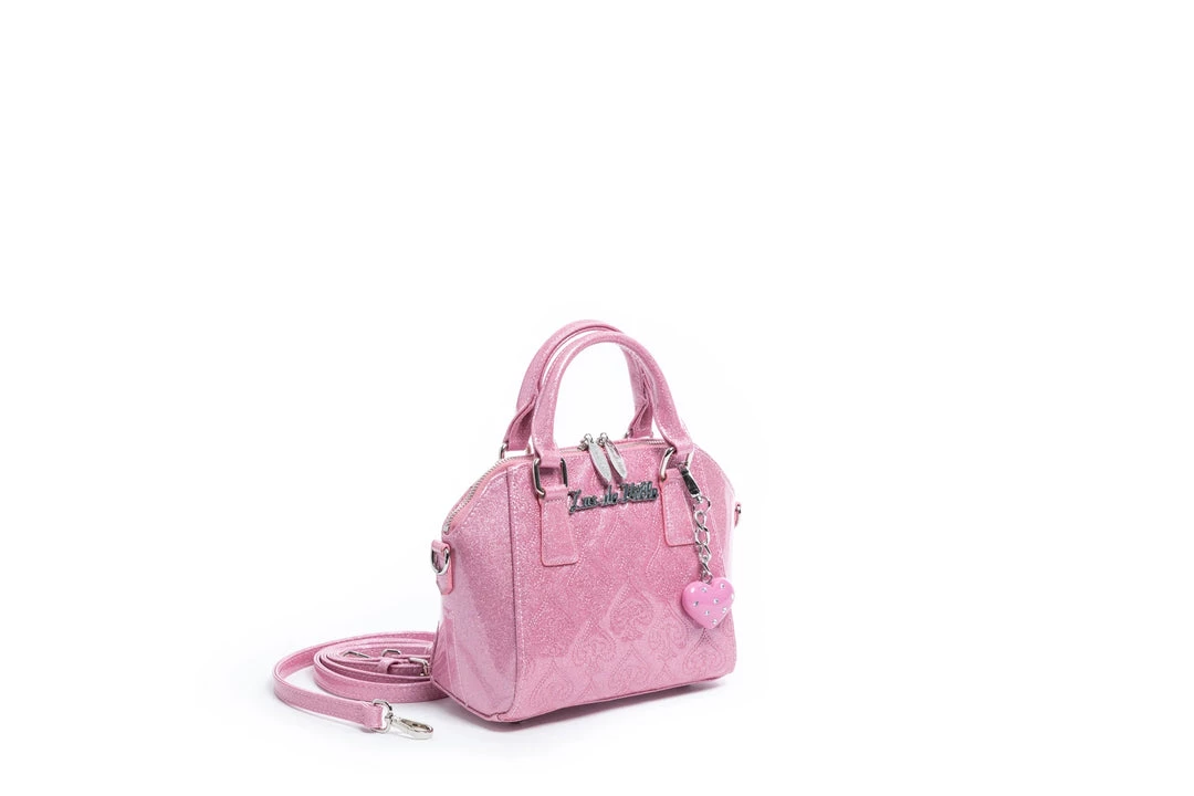 Lux De Ville Mini Lady Luck Tote Bashful Pink Blush Sparkle 6 Lux De Ville Mini Lady Luck Tote Bashful Pink Blush Sparkle