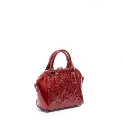 Lux De Ville Mini Lady Luck Tote Red Rum Sparkle Accessories