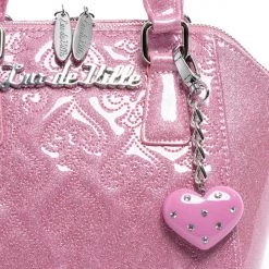Lux De Ville Mini Lady Luck Tote Bashful Pink Blush Sparkle 11 Lux De Ville Mini Lady Luck Tote Bashful Pink Blush Sparkle