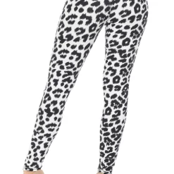 DeadRockers Snow Leopard Leggings Gals