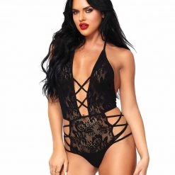 Leg Avenue Can't Stop Lace Bodysuit