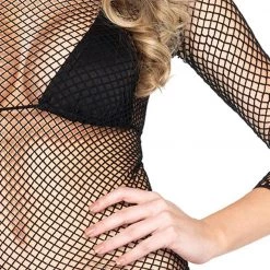 Leg Avenue Black Fishnet Top Gals