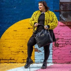 Sourpuss Gals Studs & Web Hobo Purse 16 Sourpuss Gals Studs & Web Hobo Purse