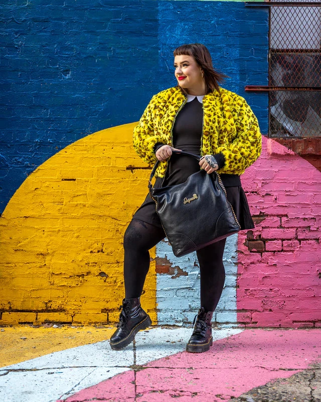 Sourpuss Gals Studs & Web Hobo Purse 9 Sourpuss Gals Studs & Web Hobo Purse