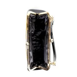 Sourpuss Nokturnal Bat Gold Kisslock Purse