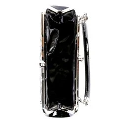 Sourpuss Nokturnal Bat Silver Kisslock Purse 11 Sourpuss Nokturnal Bat Silver Kisslock Purse