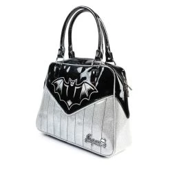 Sourpuss Accessories Nokturnal Bat Silver Bowler 12 Sourpuss Accessories Nokturnal Bat Silver Bowler
