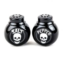 Sourpuss Housewares Creepy & Cute Skull Spice Shaker Set