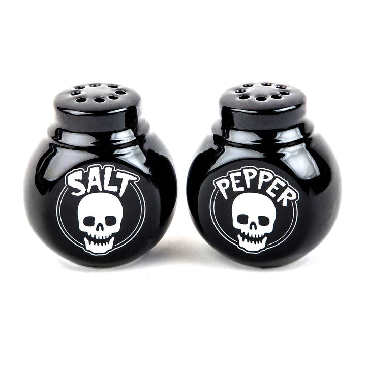 Sourpuss Housewares Creepy & Cute Skull Spice Shaker Set 3 Sourpuss Housewares Creepy & Cute Skull Spice Shaker Set