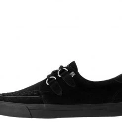 T.U.K. Guys Black Suede D-Ring VLK Creeper Sneaker