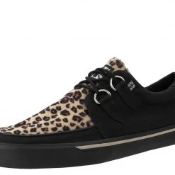 T.U.K. Black & Leopard VLK Creeper Sneaker Guys