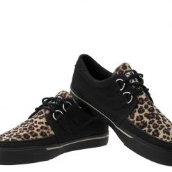 T.U.K. Black & Leopard VLK Creeper Sneaker Guys