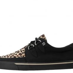 T.U.K. Black & Leopard VLK Creeper Sneaker Guys