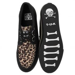 T.U.K. Black & Leopard VLK Creeper Sneaker Guys