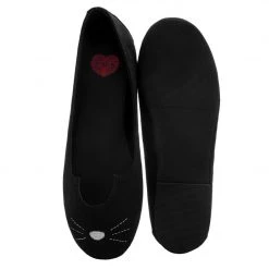 T.U.K. Gals Black Sophistakitty Flat (Only Sizes 6 & 7 Left!)