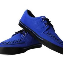 T.U.K. Electric Blue Suede VLK Sneaker Creeper Sneaker Guys