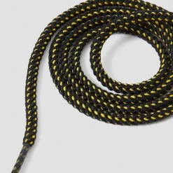 Dr. Martens Black & Yellow Industrial Laces (4-5 Eye Shoes) Shoe Accessories