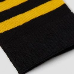 Dr. Martens Black & Yellow Striped Doc Marten Socks