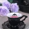 KillStar Housewares After Midnight Tea Cup & Saucer