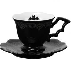KillStar Housewares After Midnight Tea Cup & Saucer