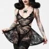 DeadRockers Afterlife Lace Nightdress