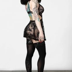 DeadRockers Afterlife Lace Nightdress