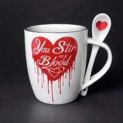 Alchemy Of England Housewares You Stir My Blood Cup And Spoon