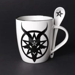 Alchemy Of England Baphomet Cup And Spoon Set