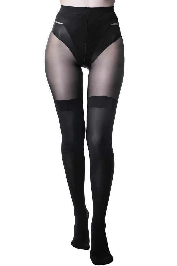 KillStar Gals Alona Faux Thigh HighTights 3 KillStar Gals Alona Faux Thigh HighTights
